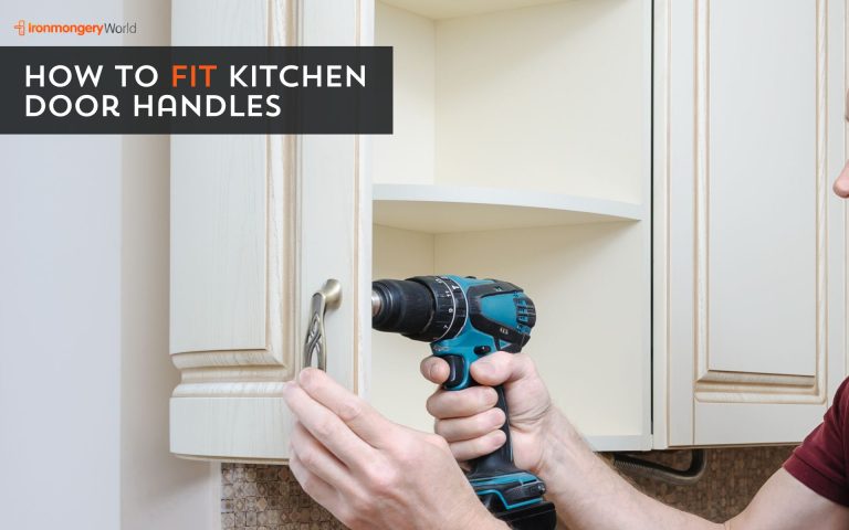 How to Install Kitchen Cabinet Door Handles