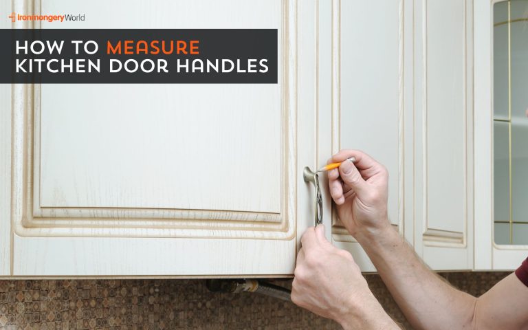 How to Install Kitchen Cabinet Door Handles