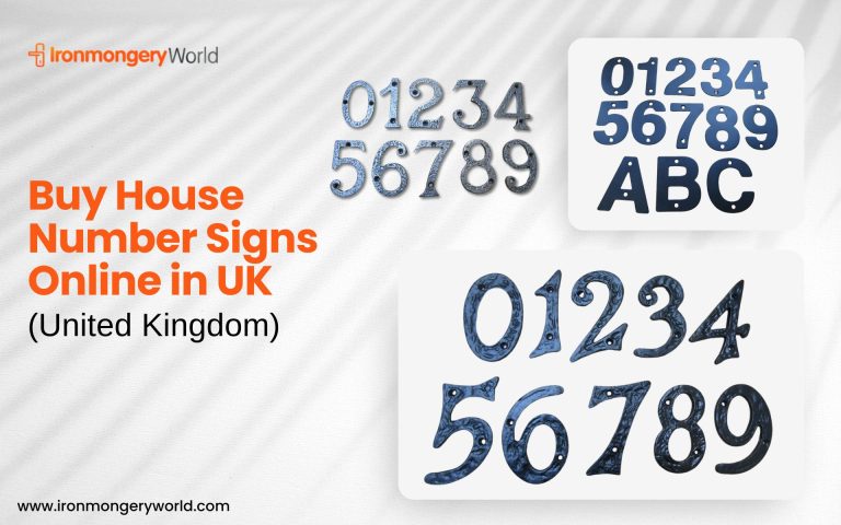 Buy House Number Signs Online in UK (United Kingdom)
