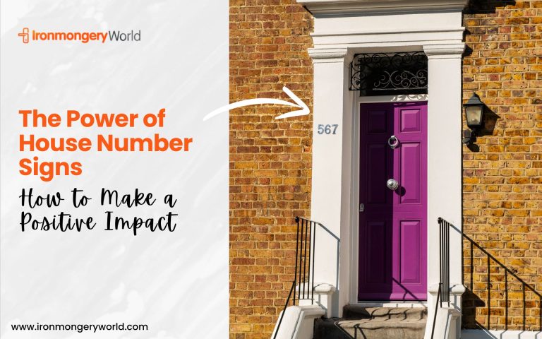 The Power of House Number Signs: How to Make a Positive Impact