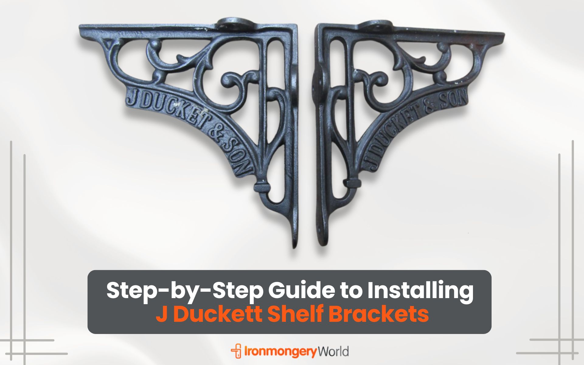 J Duckett Shelf Brackets