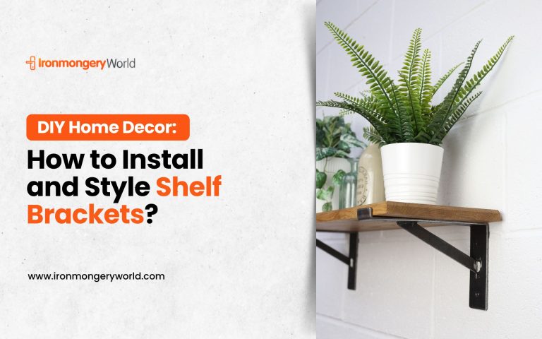 DIY Home Decor: How to Install and Style Shelf Brackets